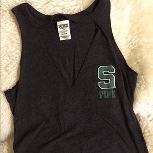 MSU Crop top
